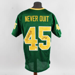 Rudy Ruettiger Signed Jersey Notre Dame Fighting Irish "Dream Big" - COA JSA