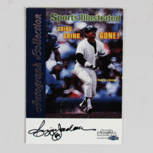 1999 Fleer Sports Illustrated Reggie Jackson Signed Card Autograph Collection Yankees Auto