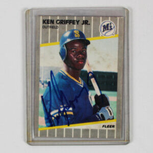 Ken Griffey Jr. Signed Card - COA JSA