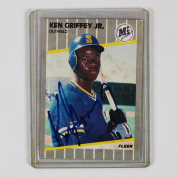 Ken Griffey Jr. Signed Card - COA JSA