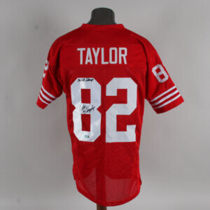 John Taylor Signed Jersey 49ers - COA BAS