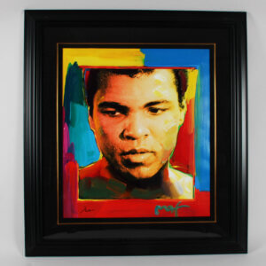 Muhammad Ali & Peter Maxx Signed Artwork