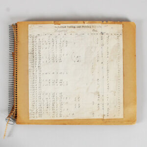 Ted Williams Batting Statistics Book 1939-1960 (60 Pages)