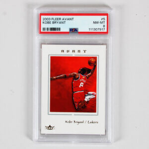 2003 Fleer Avant Kobe Bryant Graded Card #5 - PSA 8