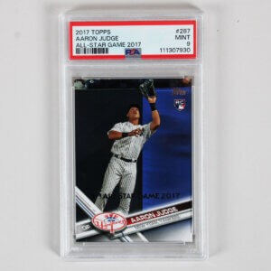 2017 Topps Aaron Judge Graded RC Card #287 All-Star Game 2017 - PSA 9