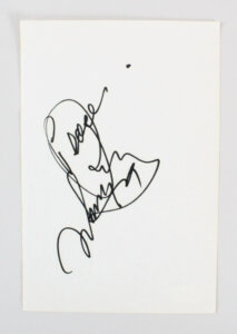 Mickey Rooney Signed Album Page - COA JSA