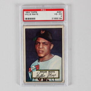 1952 Topps Willie Mays Graded Card #261 - PSA 4