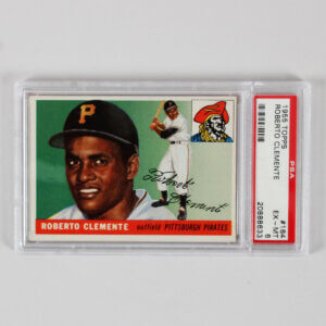 1955 Topps Roberto Clemente Graded Card #164 - PSA 6 RC Rookie