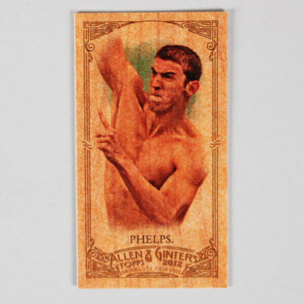 2012 Topps Allen & Ginter Michael Phelps Card #129 1/1