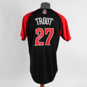 Mike Trout Signed 2015 All-Star Game Jersey MLB Authenticated