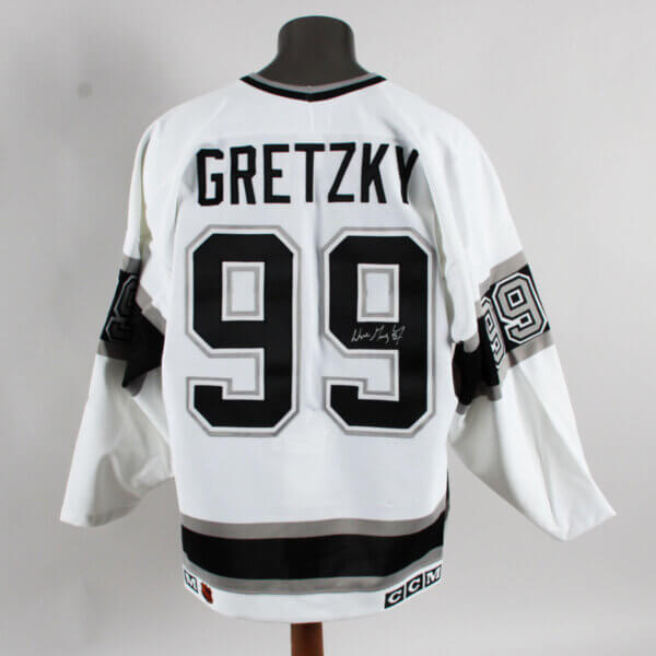 Wayne Gretzky Signed Jersey Kings Maska CCM - COA UDA