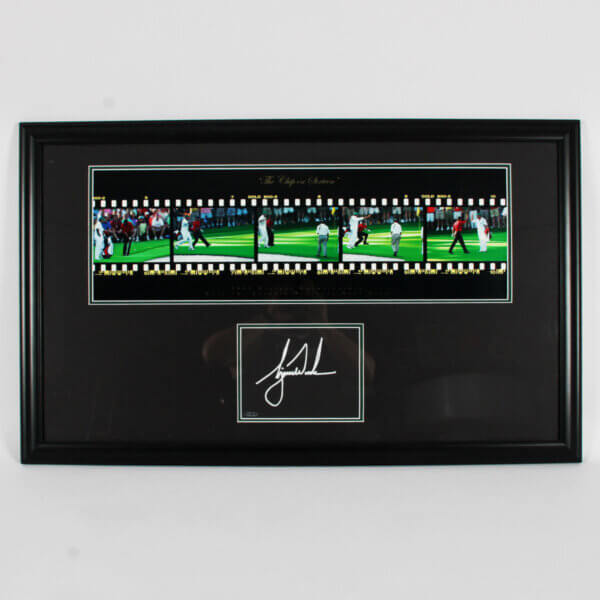 Tiger Woods Signed Photo Display - COA UDA
