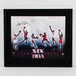 Michael Jordan Signed Photo Display LE 13/23 - COA UDA