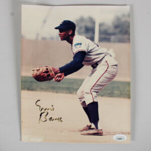 Ernie Banks Signed Photo 8x10 Cubs - COA JSA