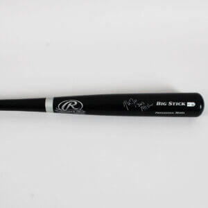 Mike Trout Signed Bat Angels "2012 All Star" - COA MLB