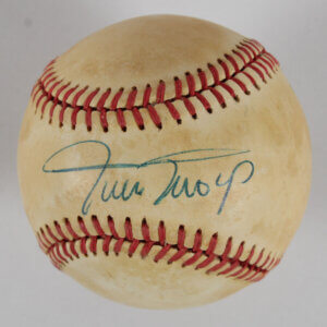Willie Mays Signed Baseball Giants - COA JSA