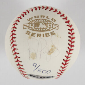 Albert Pujols Signed Baseball Cardinals - COA UDA