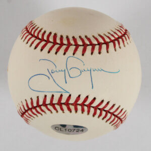 Tony Gwynn Signed Baseball Padres - COA JSA