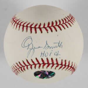 Ozzie Smith Signed Baseball Cardinals “HOF ’02”- COA JSA