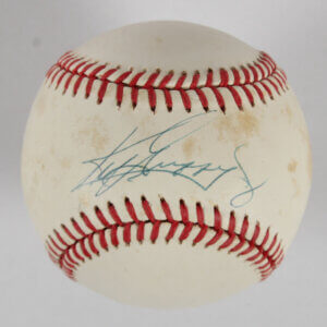 Ken Griffey Jr Signed Baseball Mariners - COA JSA
