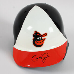 Cal Ripken Jr. Signed Helmet Orioles Full Size - COA Steiner Sports