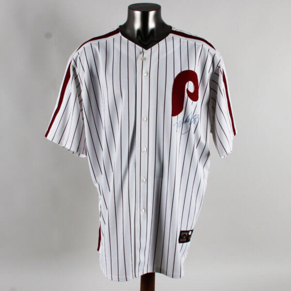 Mike Schmidt Signed Jersey Phillies - COA JSA