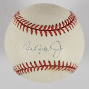 Cal Ripken Jr. Signed Baseball Orioles - COA JSA