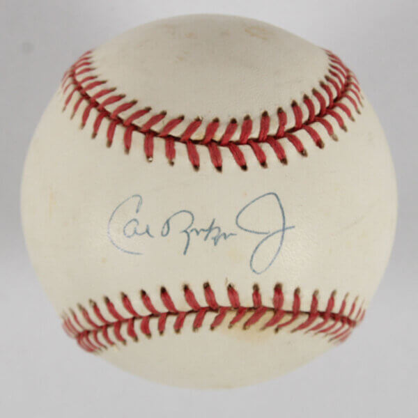 Cal Ripken Jr. Signed Baseball Orioles - COA JSA