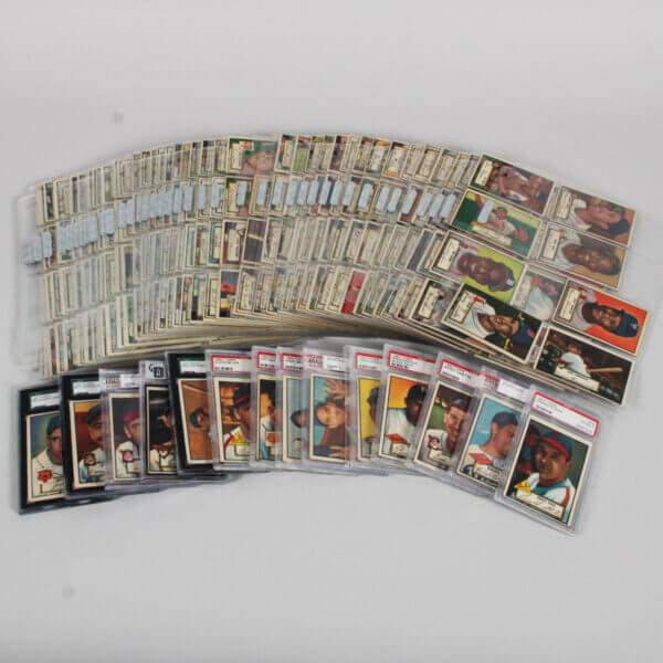 1952 Topps Assorted Card Collection Including Stars (350 cards) VG/EX-EX