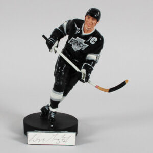Wayne Gretzky Signed Statue Kings - COA