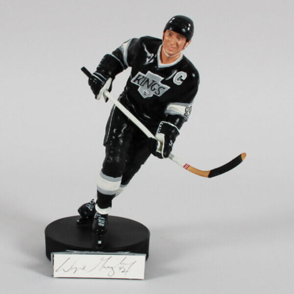 Wayne Gretzky Signed Statue Kings - COA