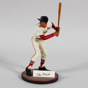 Stan Musial Signed Statue Cardinals Gartlan - COA