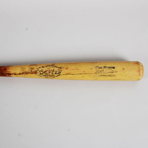 Ted Simmons Game-Used Bat Cardinals COA 100% Authentic Team