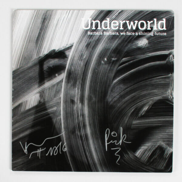 Underworld Band Signed Record Album Rick Smith & Karl Hyde - COA JSA