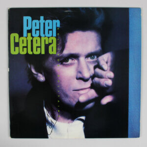 Peter Cetera Signed Record Album Solitude/Solitaire - COA JSA