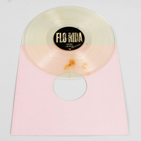 Flo Rida Signed Record Good Feeling Remixes - COA JSA