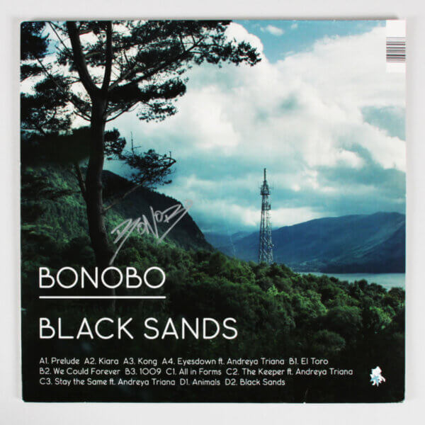 Bonobo Signed Record Album Black Sands - COA JSA