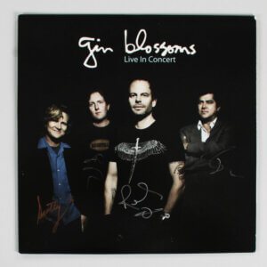 Gin Blossoms Band Signed Record Album (4) - COA JSA