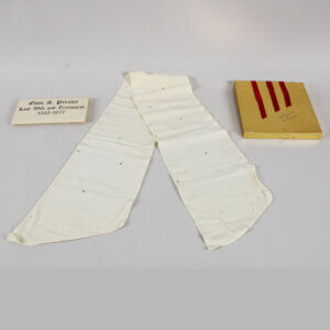 Elvis Presley Worn Scarf - COA 100% Authentic Team sbb