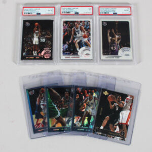 2002 Topps Chrome Basketball Graded Card Refractor Lot (7) Cards Mutombo, Nowitzki etc. PSA