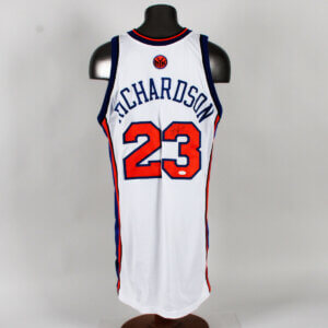 Quentin Richardson Game Worn Jersey Signed 2007-08 Knicks - COA JSA & 100% Authentic Team