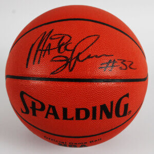 Magic Johnson Signed Basketball Lakers - COA JSA