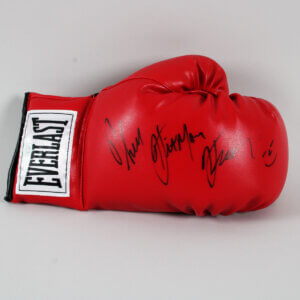 Thomas Hearns Signed Boxing Glove - COA JSA