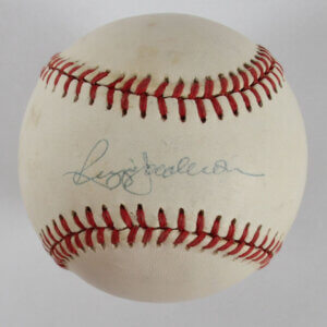 Reggie Jackson Signed Baseball Yankees - COA JSA