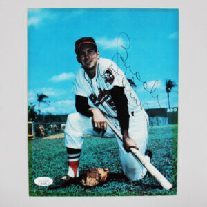 Brooks Robinson Signed Photo 8x10 Orioles - COA JSA