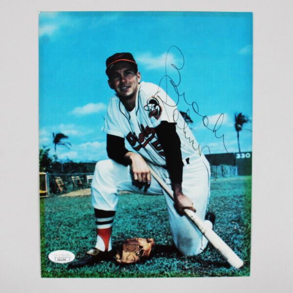 Brooks Robinson Signed Photo 8x10 Orioles - COA JSA