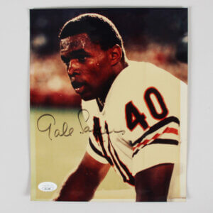 Gale Sayers Signed Photo 8x10 Bears - COA JSA