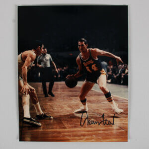 Jerry West Signed Photo 8x10 Lakers - COA UDA