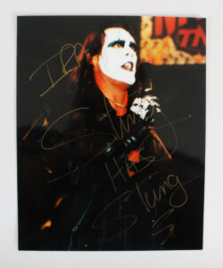Sting Signed Photo 8x10 TNA Wrestling - COA JSA