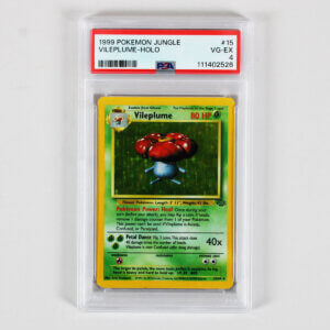 1999 Pokemon Jungle Vileplume Holo Graded Card #15 PSA 4